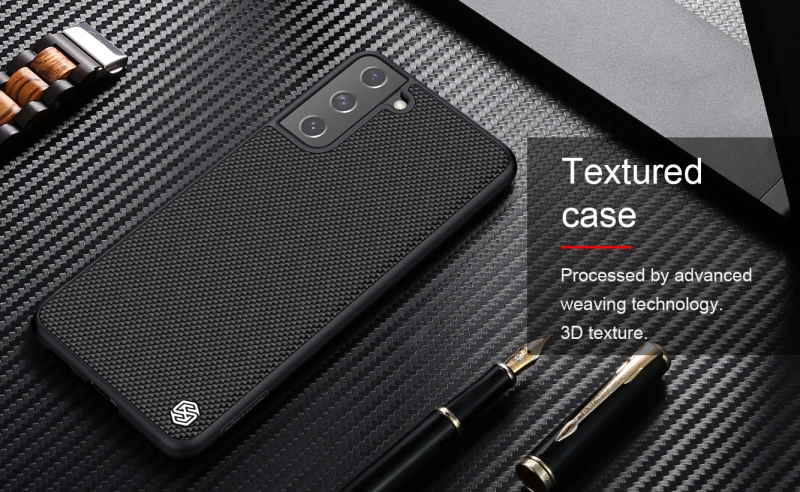 Ốp Lưng Samsung Galaxy S21 Plus Dạng Vải Hiệu Nillkin TexTured được làm bằng chất liệu nhựa cao cấp dạng vải,họa tiết carô nhuyễn siêu sang chảnh.
